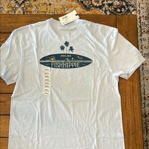 Fish Hippie Light Blue Short Sleeve Tee